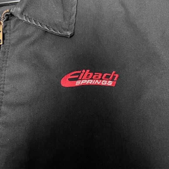 Dickies Men’s X-Large Regular Black Eibach Eisenhower Zip Adj Lined Jacket - Picture 3 of 11